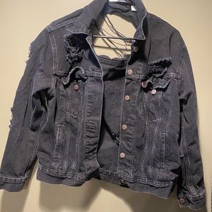 Vintage distressed Levi denim jacket